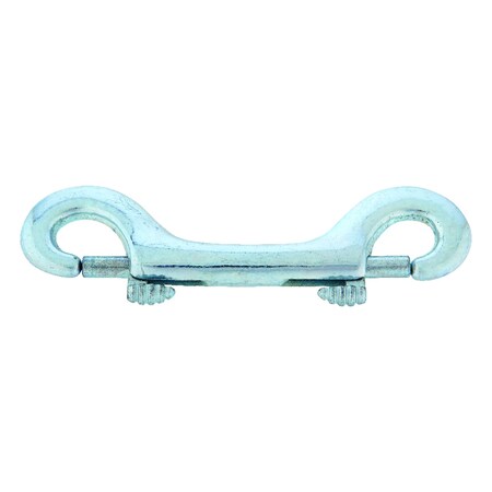 Campbell Chain & Fittings Campbell 13/32 in. D X 4-1/8 in. L Zinc-Plated Iron Double Ended Bolt Snap 70 lb T7605511